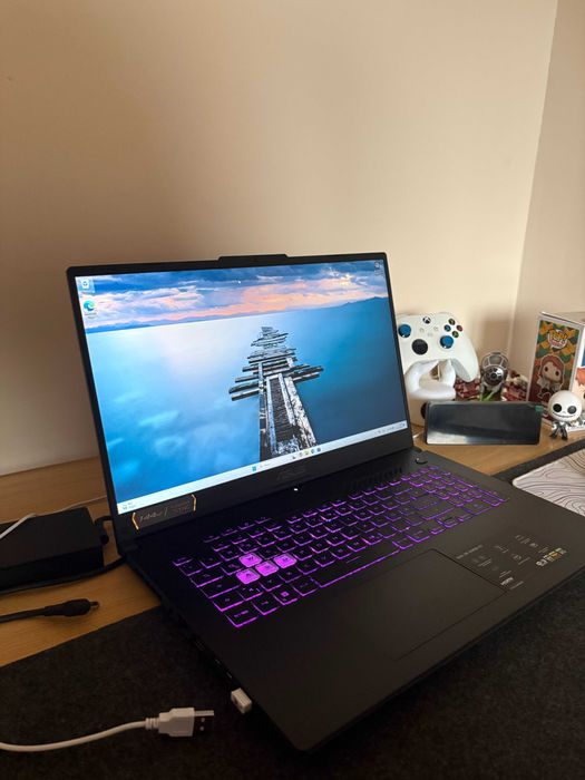 ASUS TUF A17 Ryzen 7 6800H RTX 3070, Monitor 144Hz Laptop gamingowy