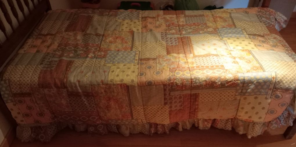Edredom de cama de solteiro