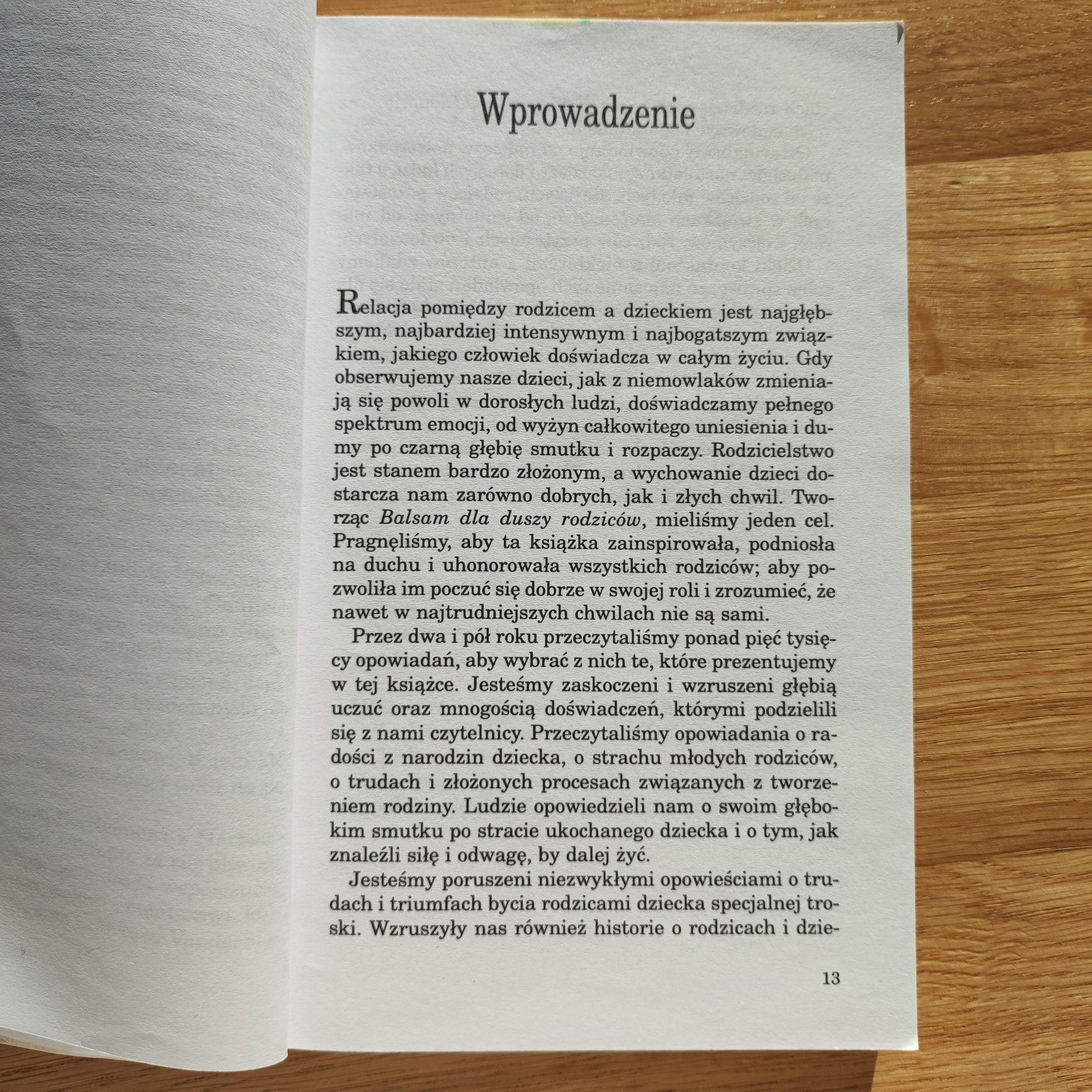 Balsam dla Duszy rodziców Canfield, Hansen, Kirberger, Aaron