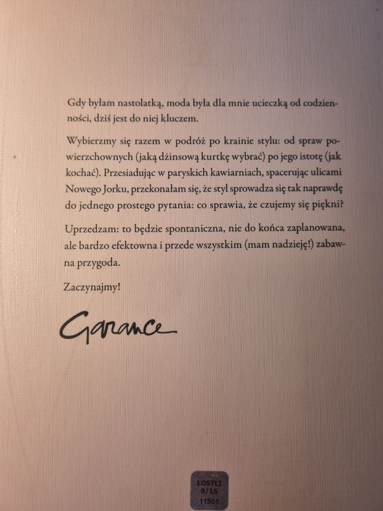 Garance Dore książka o stylu