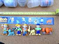 BOB o construtor bonecos 2005 -estilo ovos Kinder coleção completa TOP