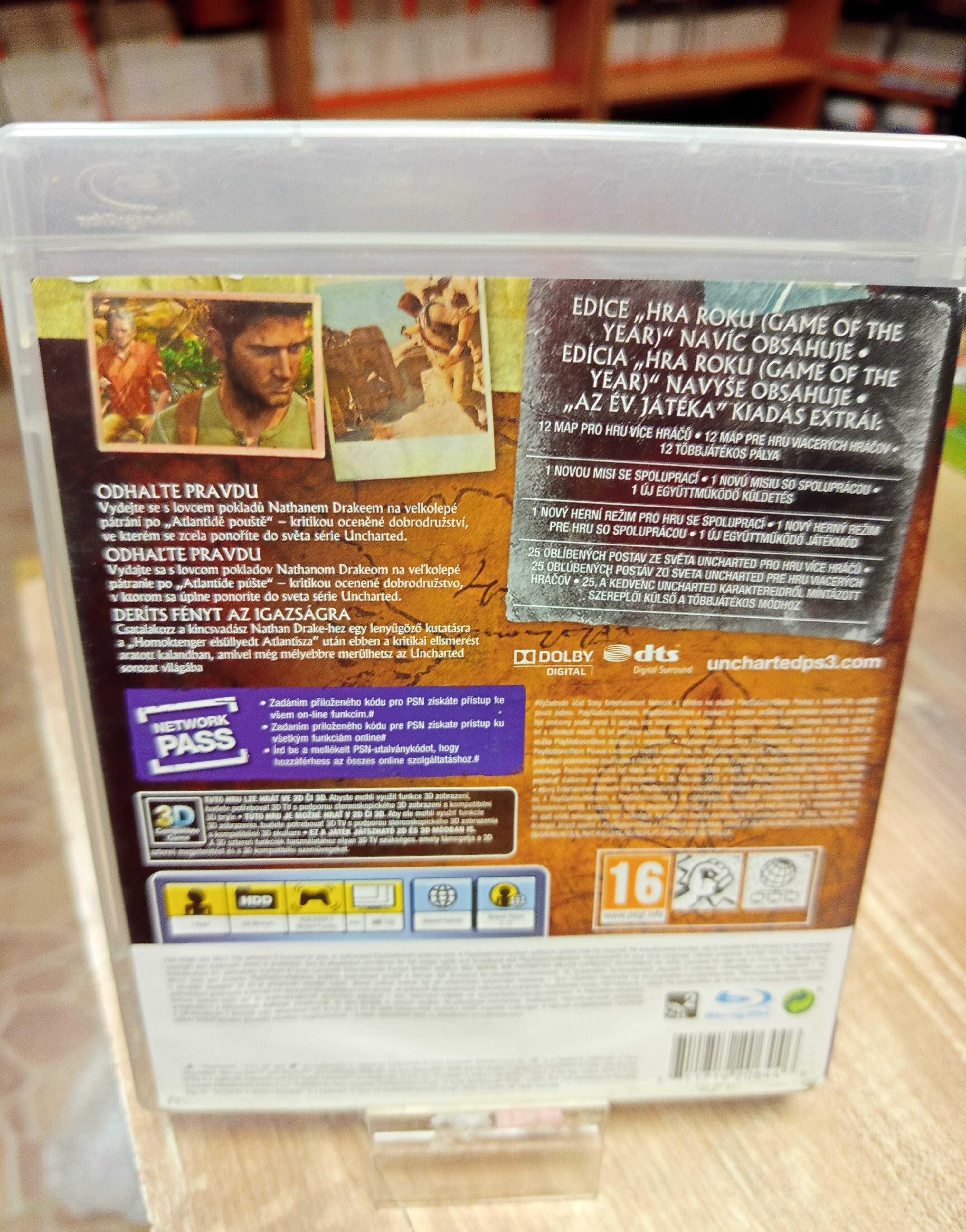 Uncharted 3: Oszustwo Drake'a PS3, SklepRetroWWA
