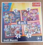 Nowe puzzle Psi Patrol 4w1 Trefl