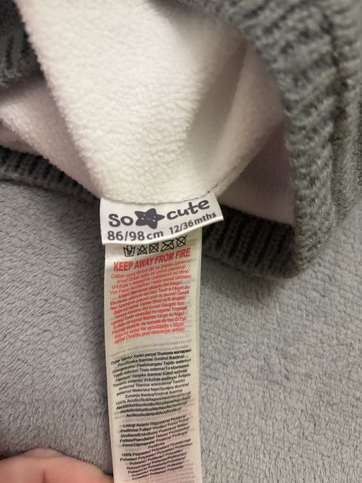 Czapeczka zimowa kominiarka dla dziecka.