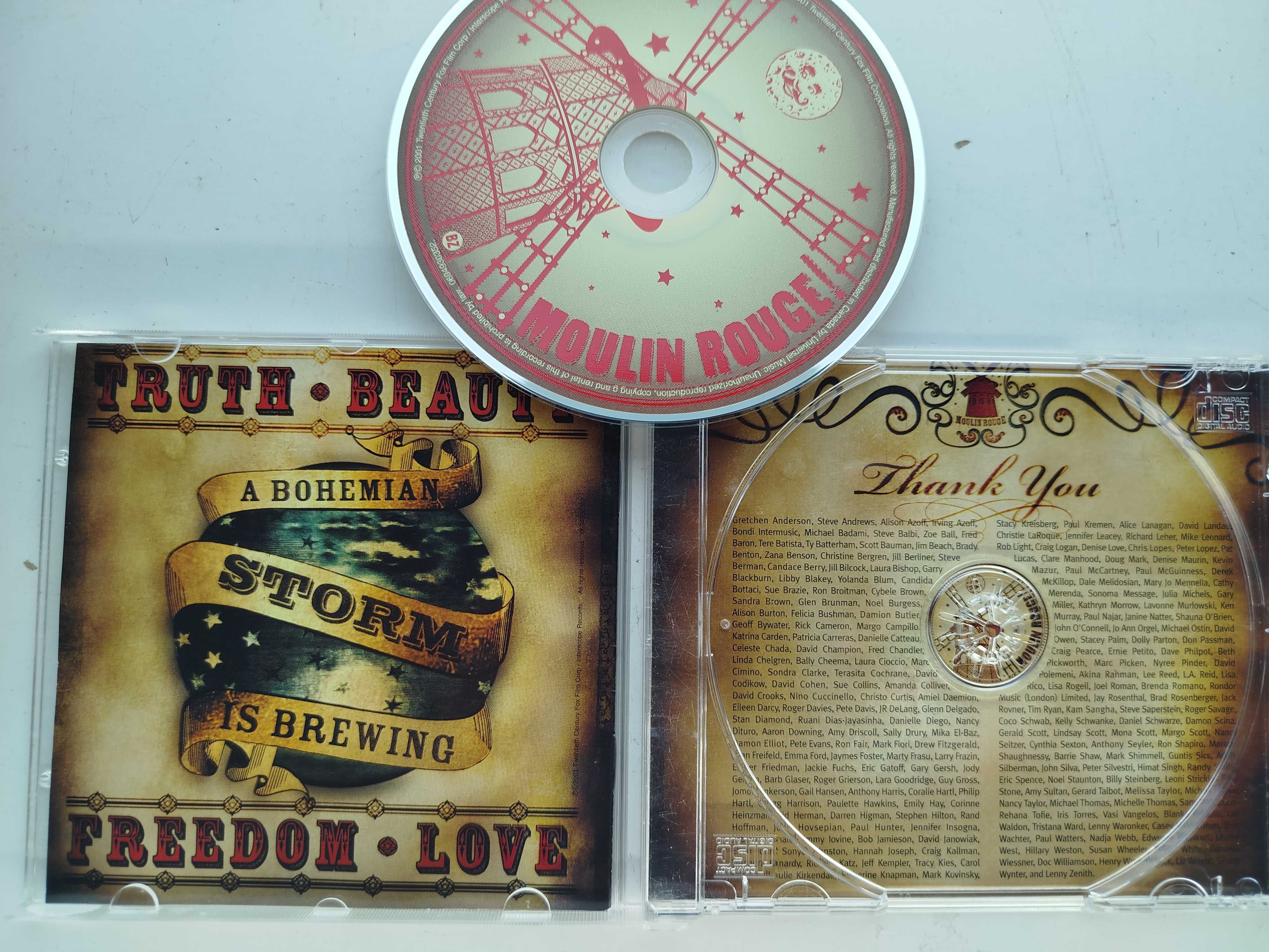 Moulin Rouge soundtrack CD Bowie Bono Kidman Beck Massive Attac