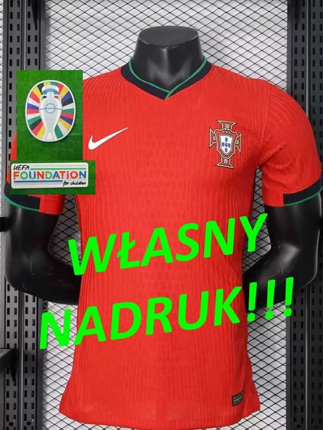 Koszulka piłkarska Portugalia Euro 2024 Wersja Meczowa S, M, L, XL,XXL