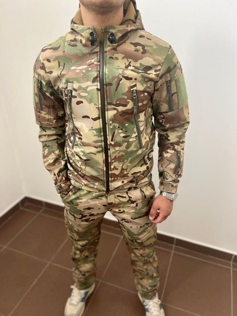 Тактичний водовідштовхувальний костюм "Hawk" Мультікам