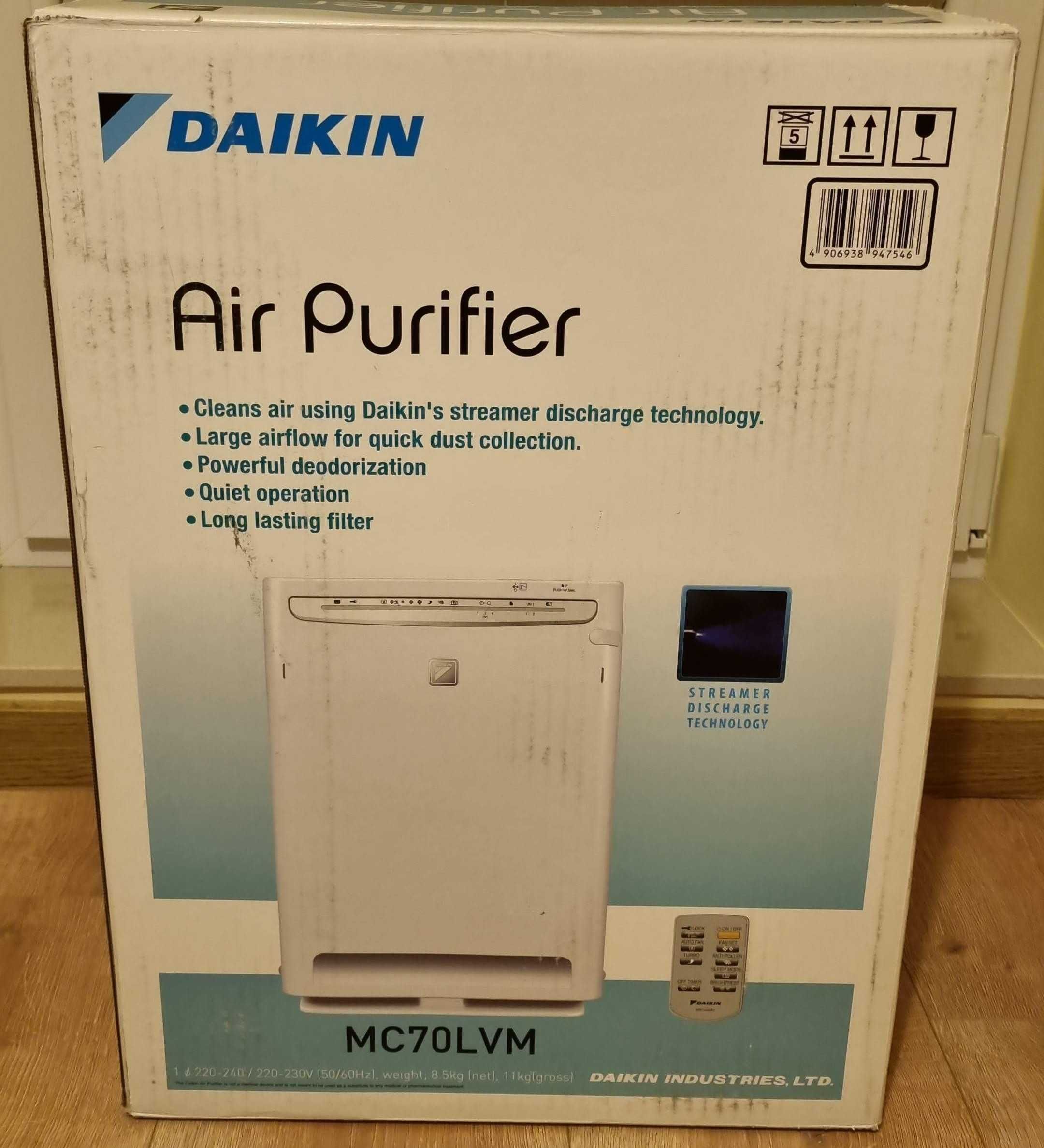 Najlepszy i najoszczędniejszy oczyszczacz powietrza DAIKIN MC70LVM
