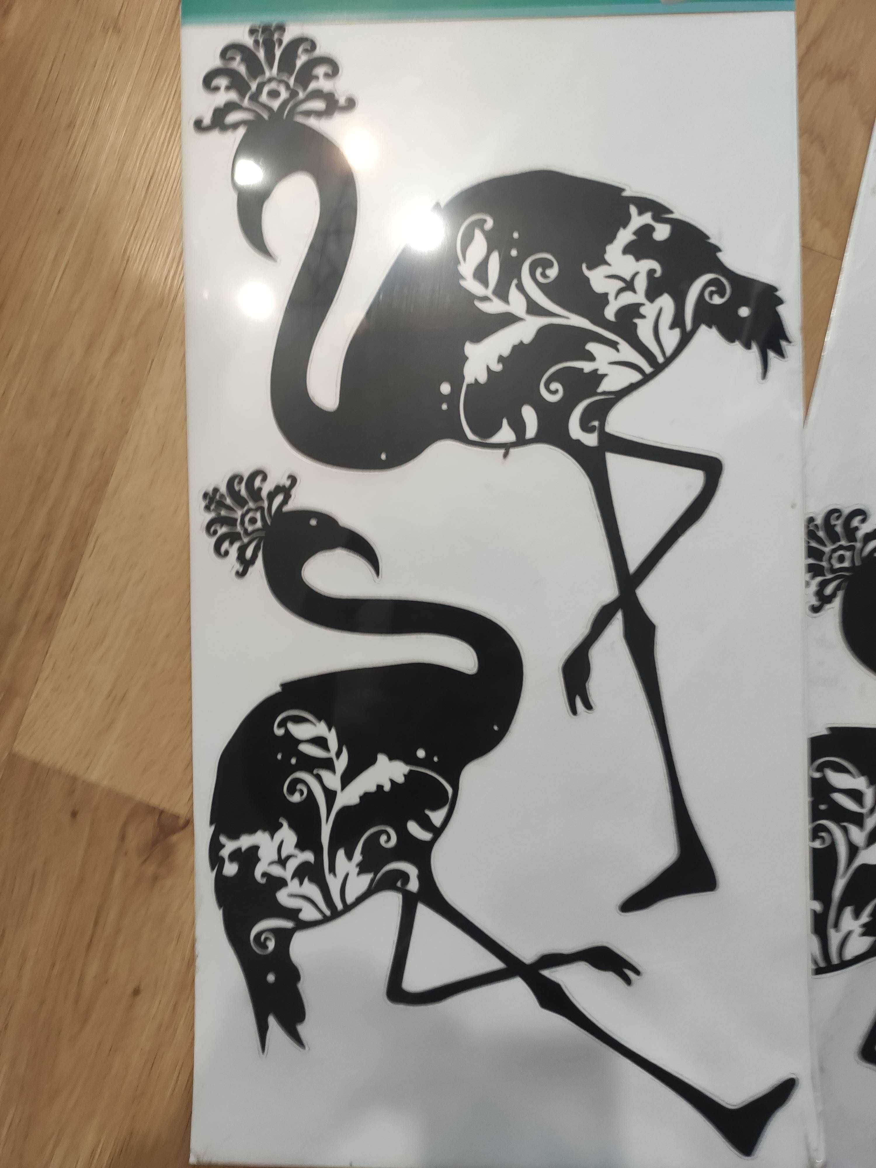 2 sztuki Naklejki na ścianę Naklejki do Salonu Dekor Ornament