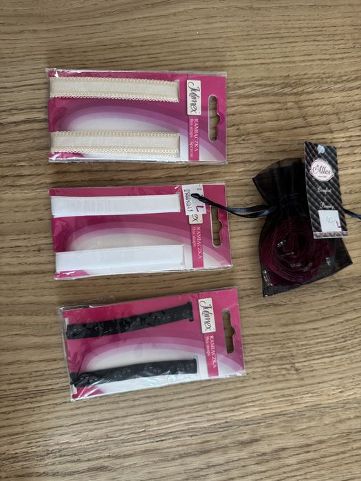 Zestaw ramiączek do biustonosza nowe polskiej firmy Alles Julimex