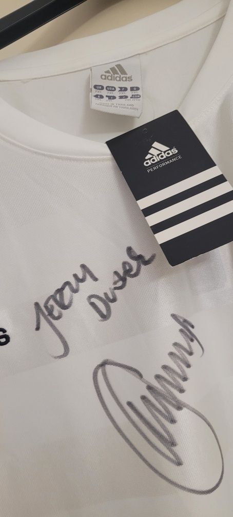 Koszulka adidas z autografem Dudka. Nowa. 2xl.Polecam.