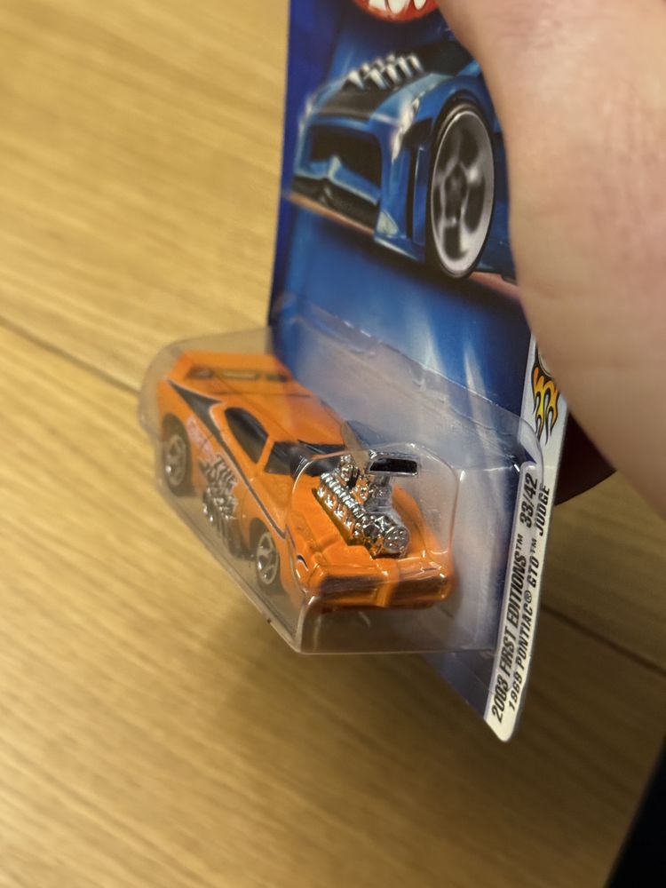 Hot Wheels 1969 Pontiac GTO Judge 2003 First editions Muscle Car!