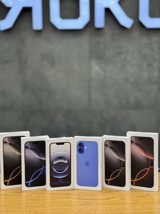 NEW Apple iPhone 16 | 16 Pro | 16 Pro Max | 16e купуй в Ябко