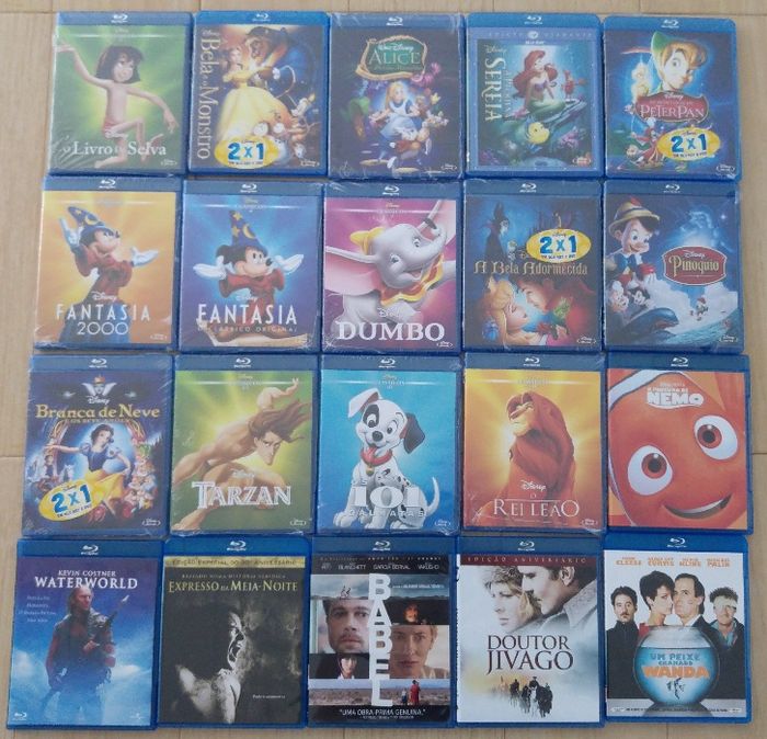 Conjunto de Blurays - Parte 2