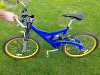 Rower MTB gorski, 26" amortyzatory, tarczowy hamulec, po serwisie.