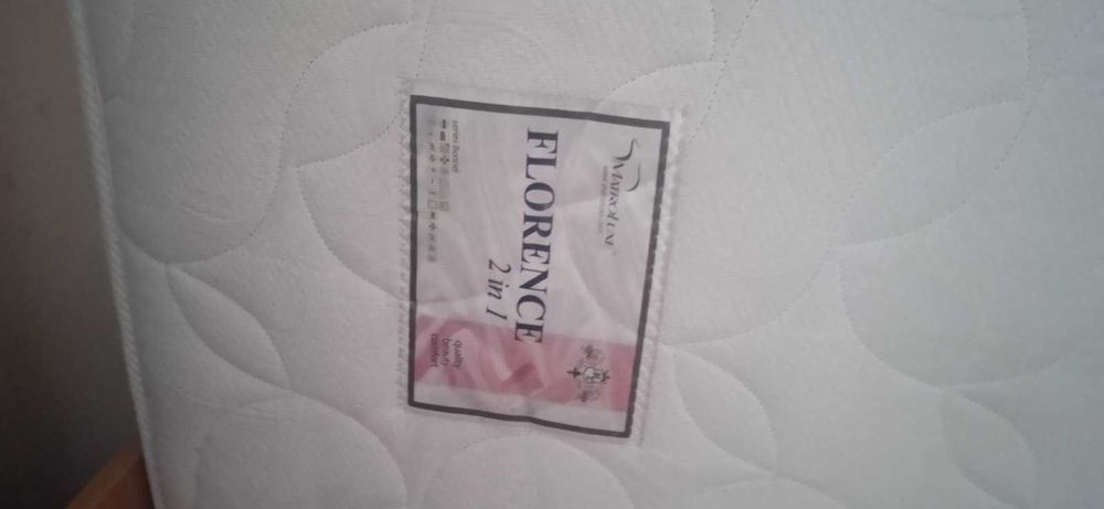 продається полуторне вживане ліжко + матрац  Дрогобич