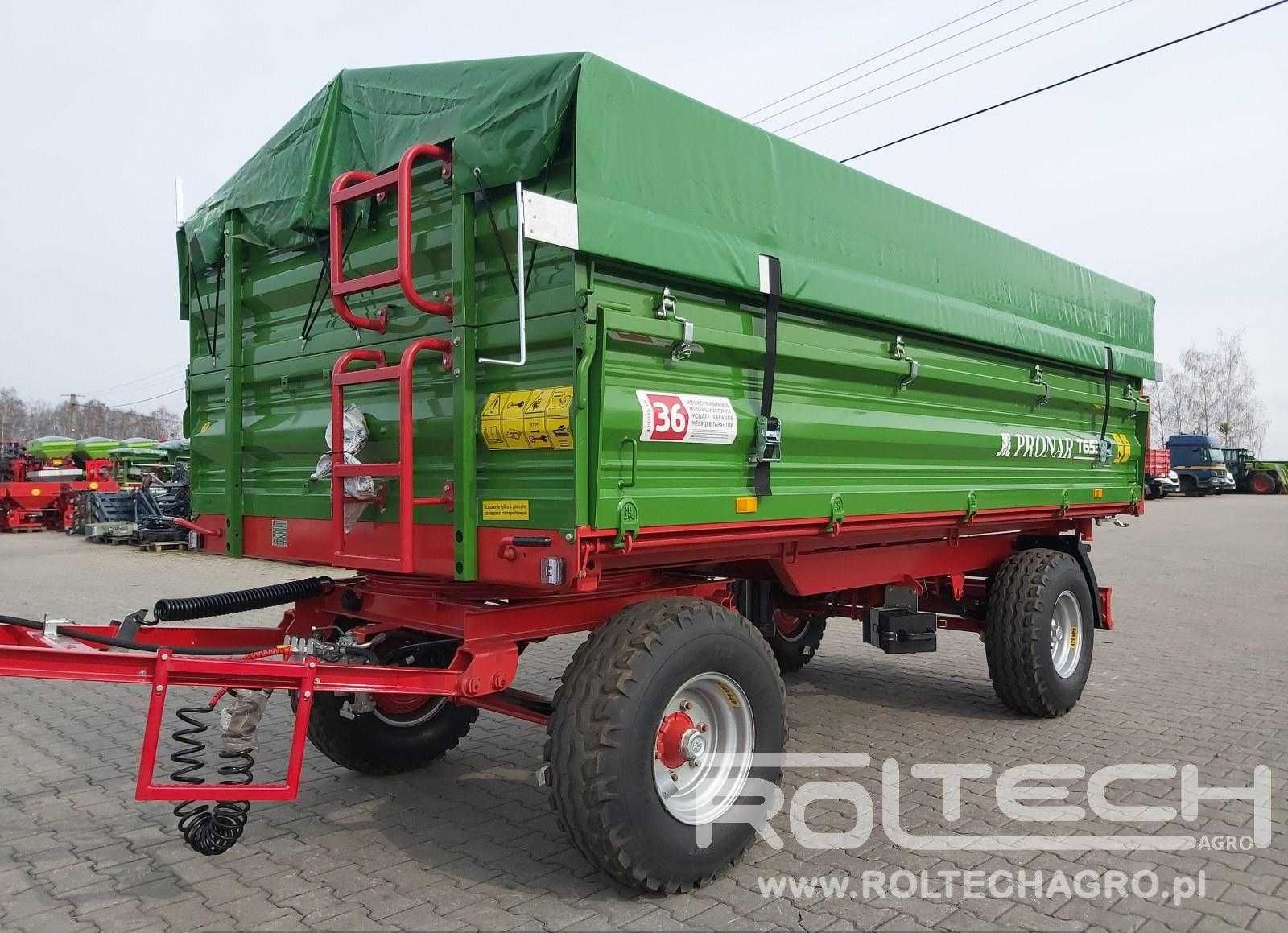 Przyczepa Rolnicza PRONAR PT606 PT610 PT510 PT612 T680 Plandeka GRATIS