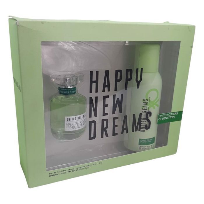 woda toaletowa 50 ml + dezodorant 150 ml benetton