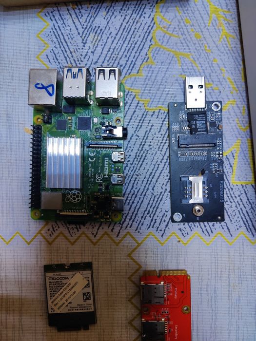 Мощный комплект мобильного 4G интернет. LTE WAN на raspberry, Mikrotik