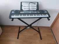 MQ 6119 KEYBOARD ze stojakiem organy z mikrofonem dla dzieci