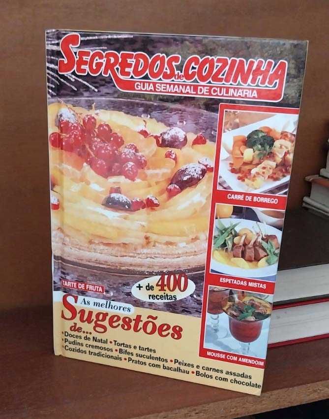 Livros de receitas culinárias