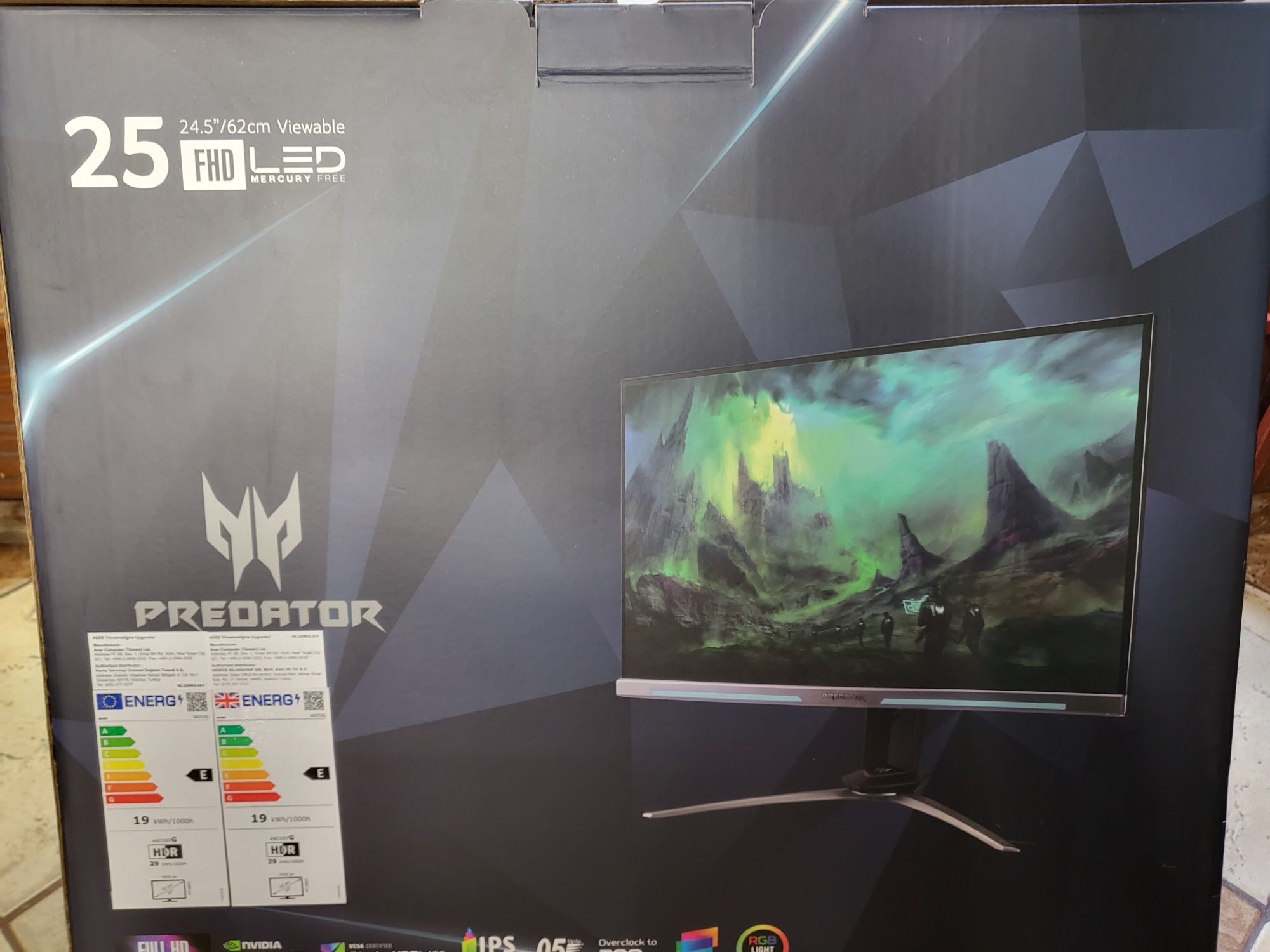 Monitor Acer Predator XB253Q