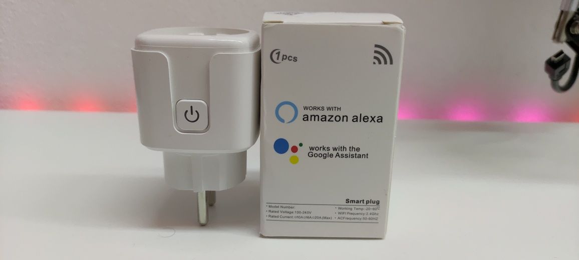 Tomada inteligente wifi - Smart Plug - 20A - 4400W