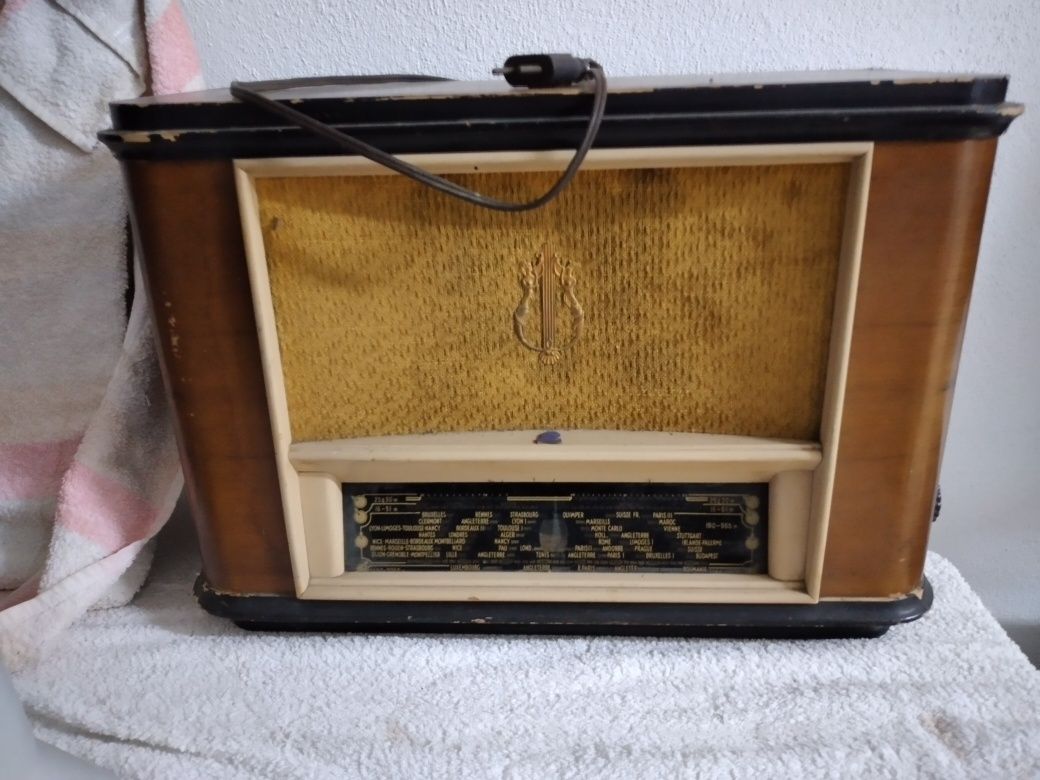 Rádio antiga para coleccionadores