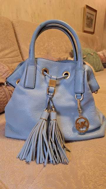 шкіряна шкіряна сумка MICHAEL KORS Camden L