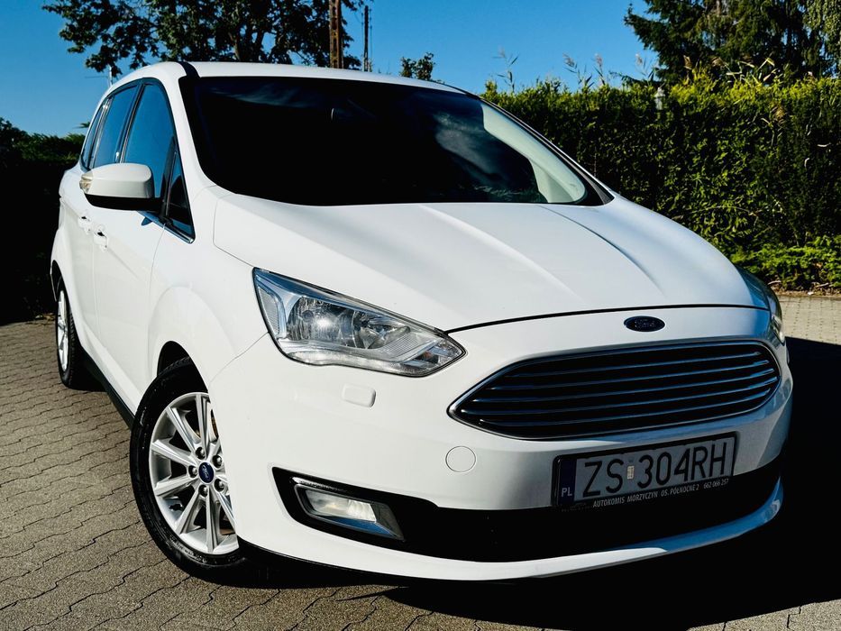 Ford Grand C-MAX 2.0 TDCi 150 PS Automat KeyLess Tempomat Grz Fotele Climatronic Serwis