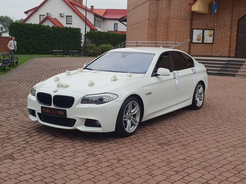 Auto samochód do ślubu BMW F10