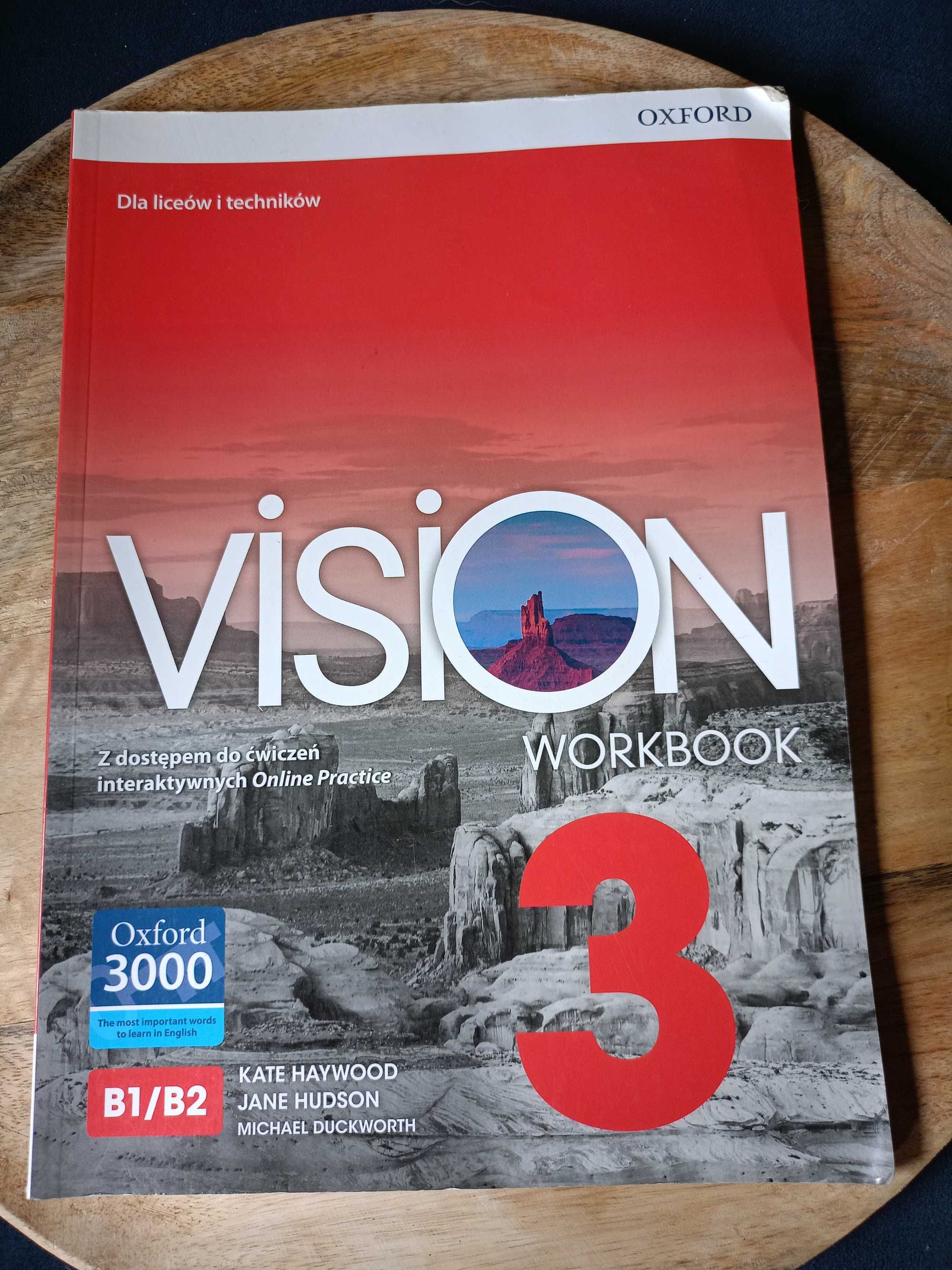 Vision 3 komplet. Wydawnictwo Oxford. Jak nowe!
