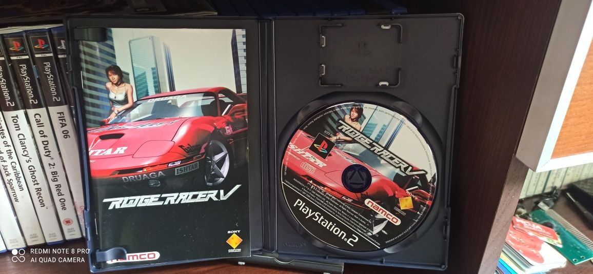 Ridge Racer V wydanie PL na PS2