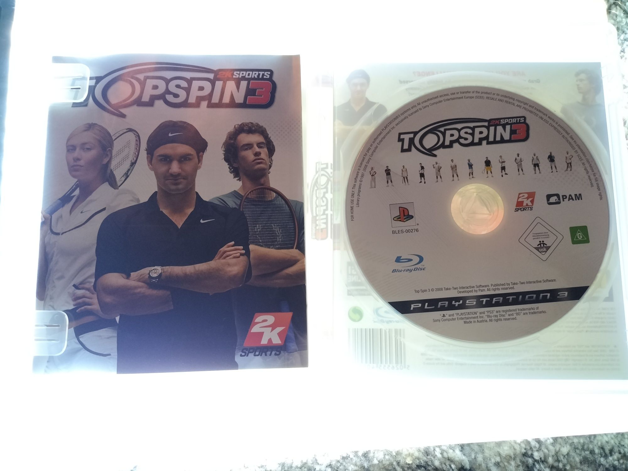 Topspin 3.  PS 3