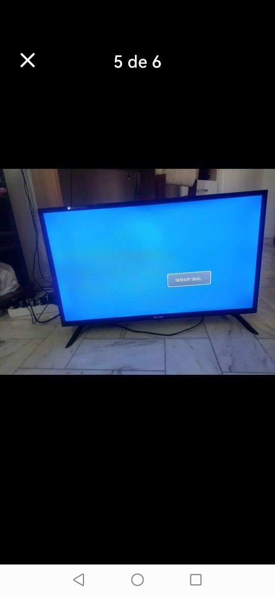 TV silver 32 polegadas