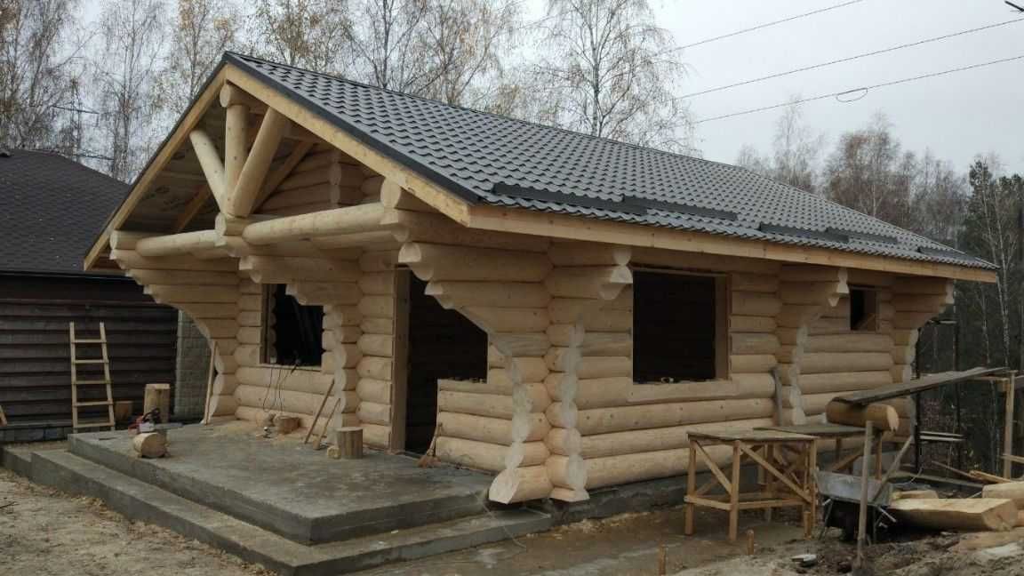 Будівництво Бані під ключ - зруб - брус - каркас