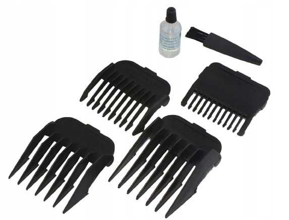 Maszynka do strzyżenia włosów brody golarka elektryczna z nasadkami