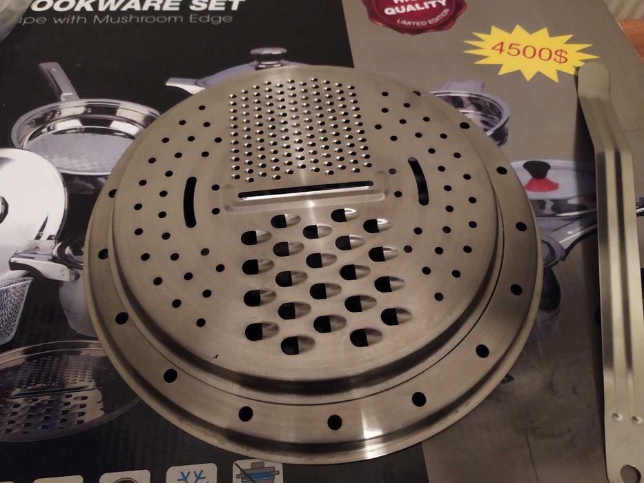 Терка ZEPTER комплект з тримачем і.тд НОВА