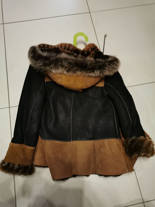 Kożuszek dla dziewczynki 3-4 lata