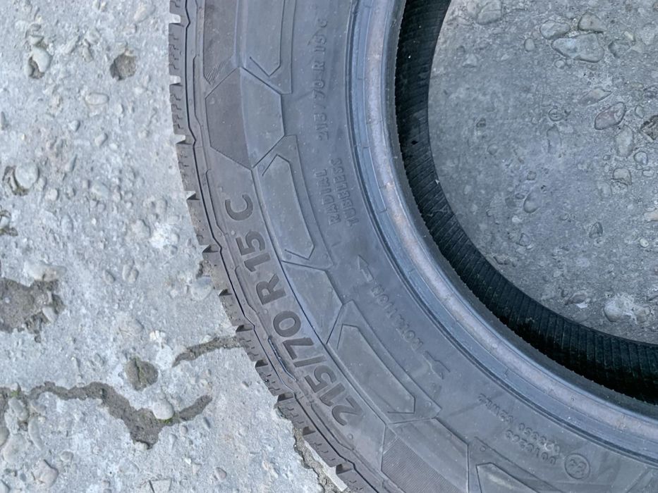 Шини 215/70 R15C Continental зима 2023 рік 7/6 мм