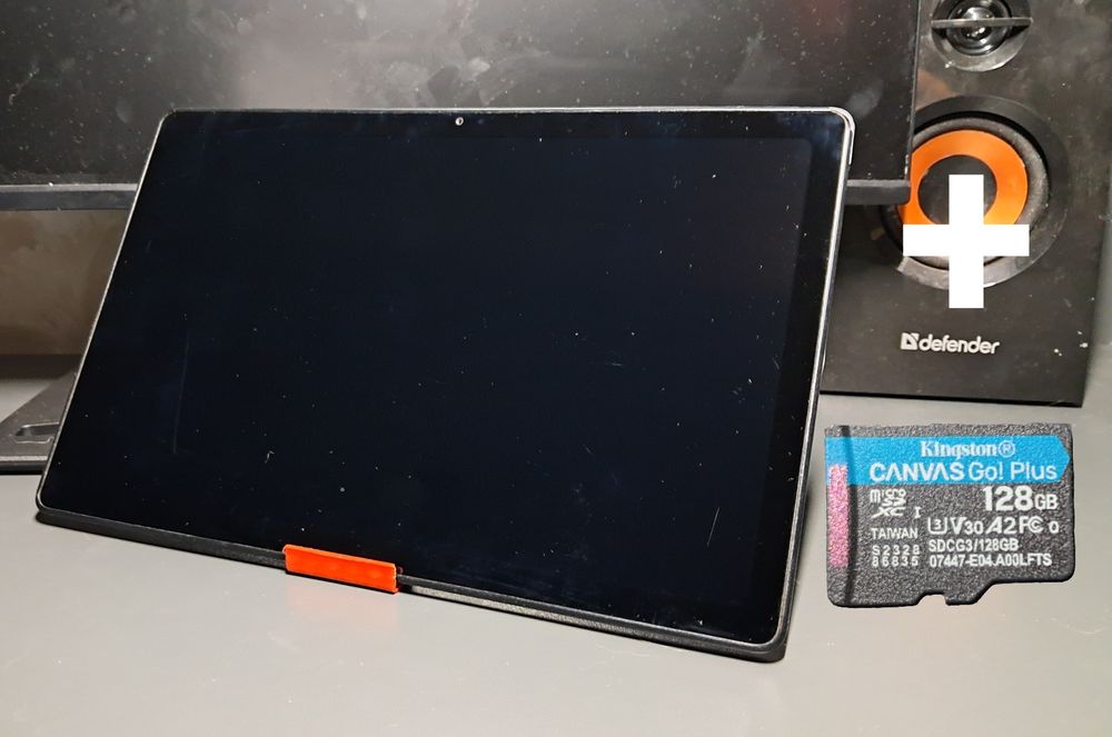 Samsung Tab A7 + Kingston 128 GB