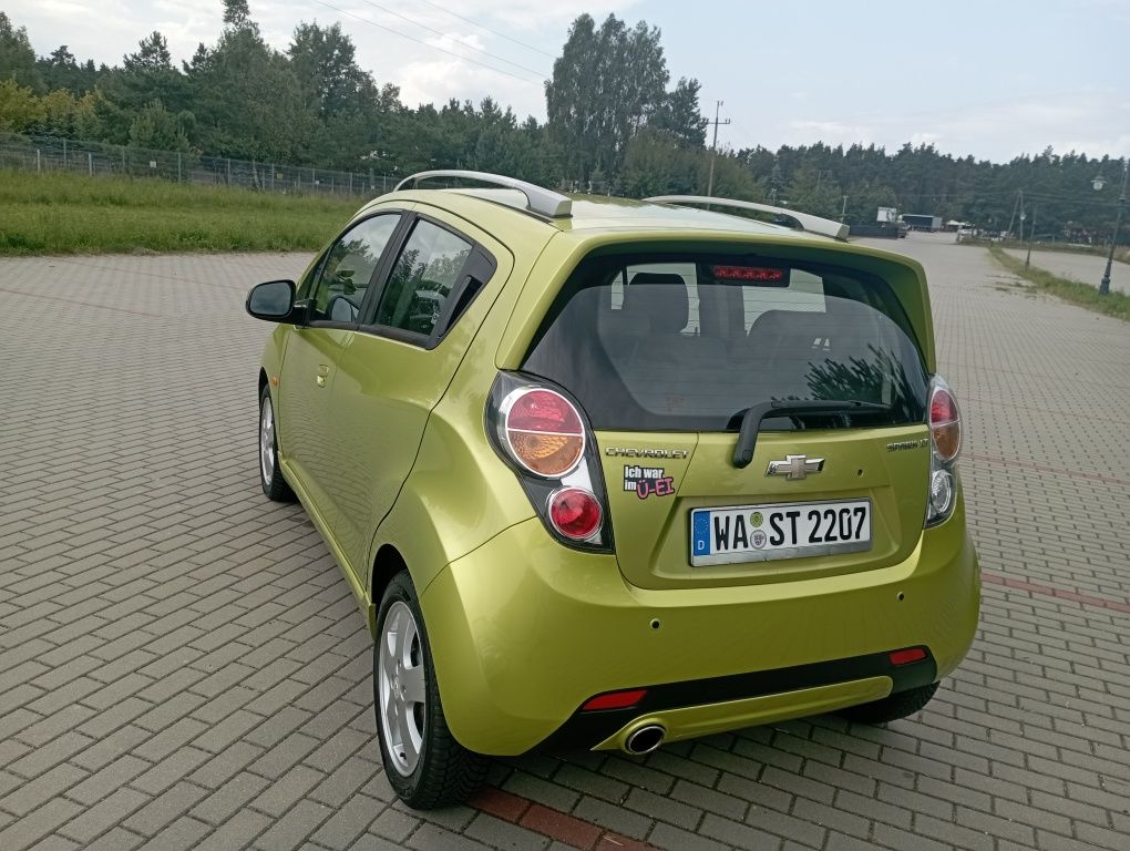 Śliczny Chevrolet Spark LT Alu Klima Przeb.104 Tyś Bezwypadkowy.
