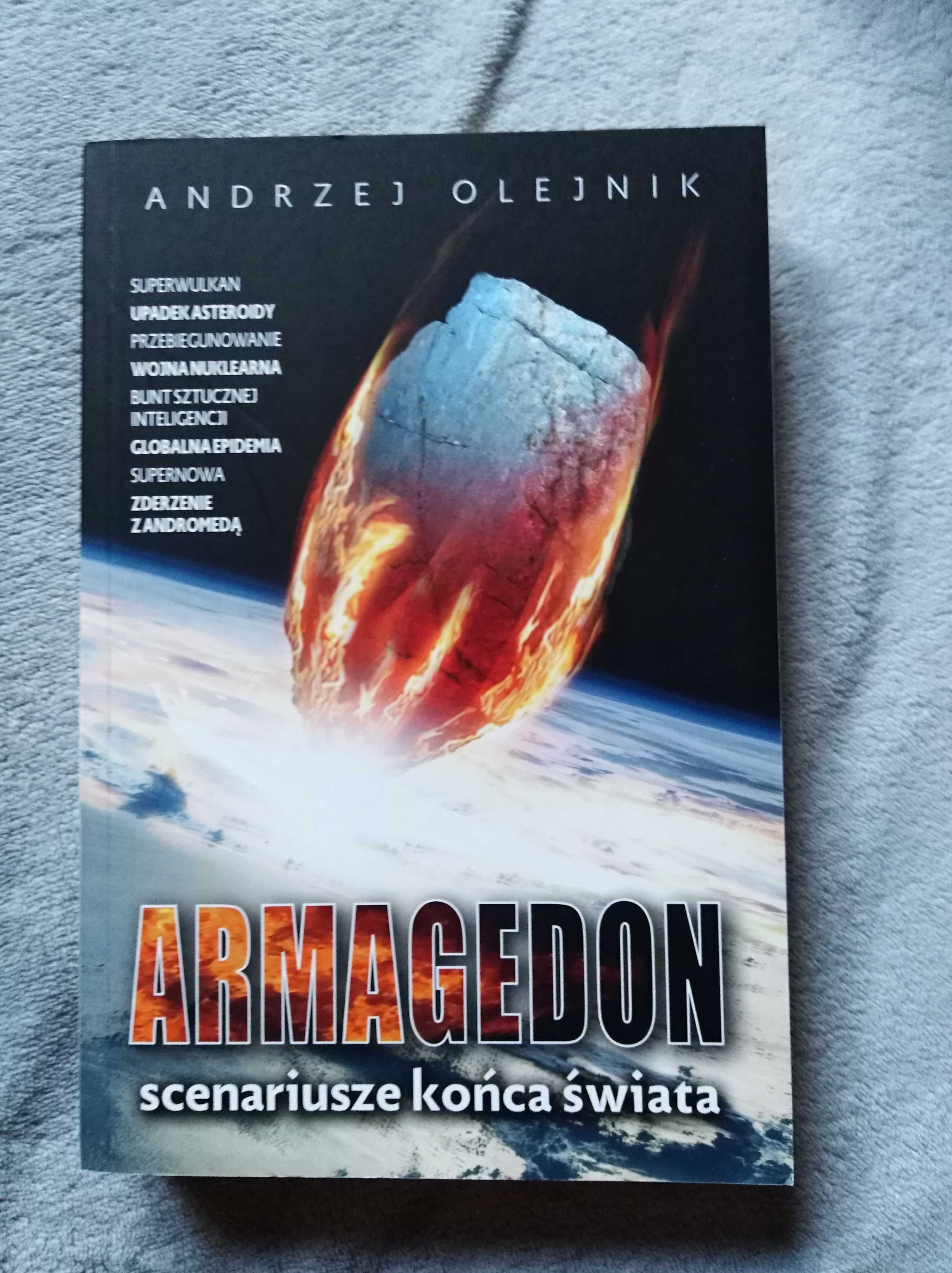 Armagedon Andrzej Olejnik książka z autografem