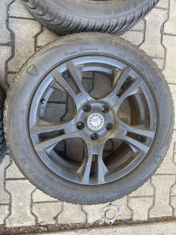 Kola felgi opony zimowe 5x110 Corsa D 195/55R16