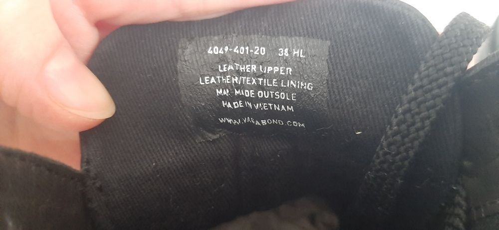 Черевики демісезонні Vagabond 38 розмір