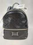Nowy czarny plecak GUESS woskowany monogram PROMOCJA