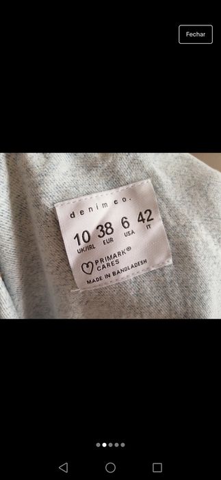 Blusão de ganga Primark