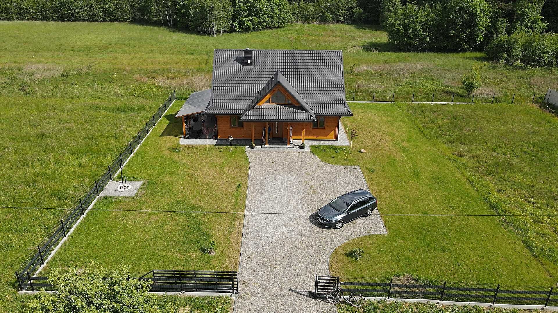 Klimatyczny,całoroczny Dom na łące .Balia.Jacuzzi