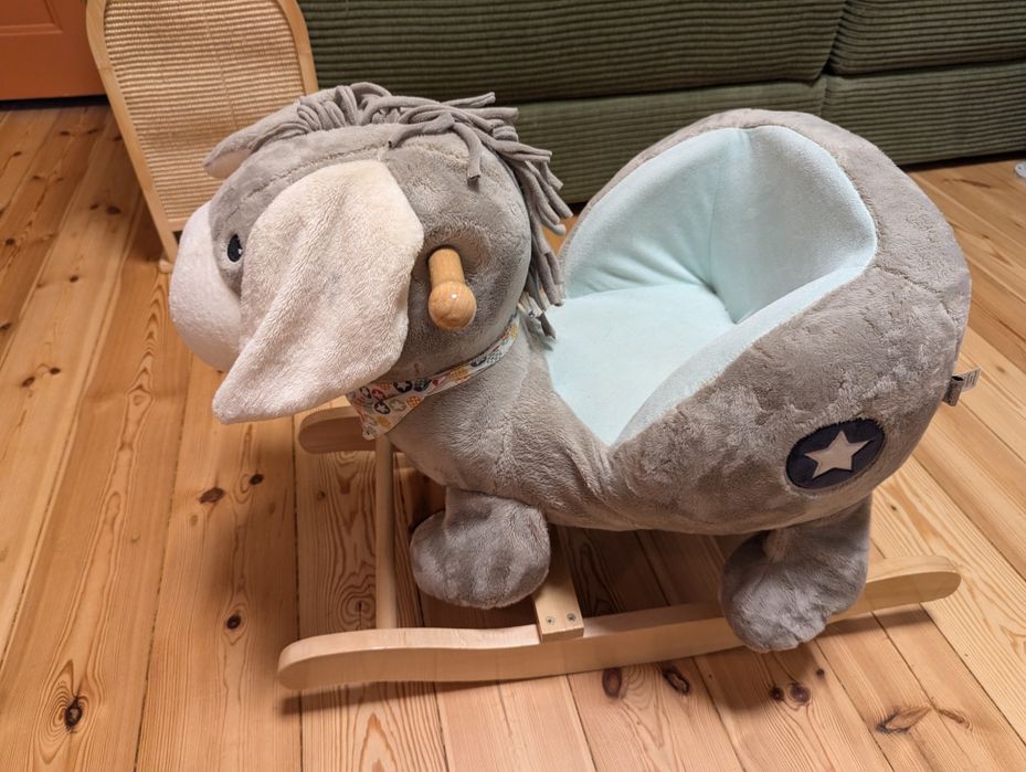 Bujak osiołek na biegunach emmi sterntaler