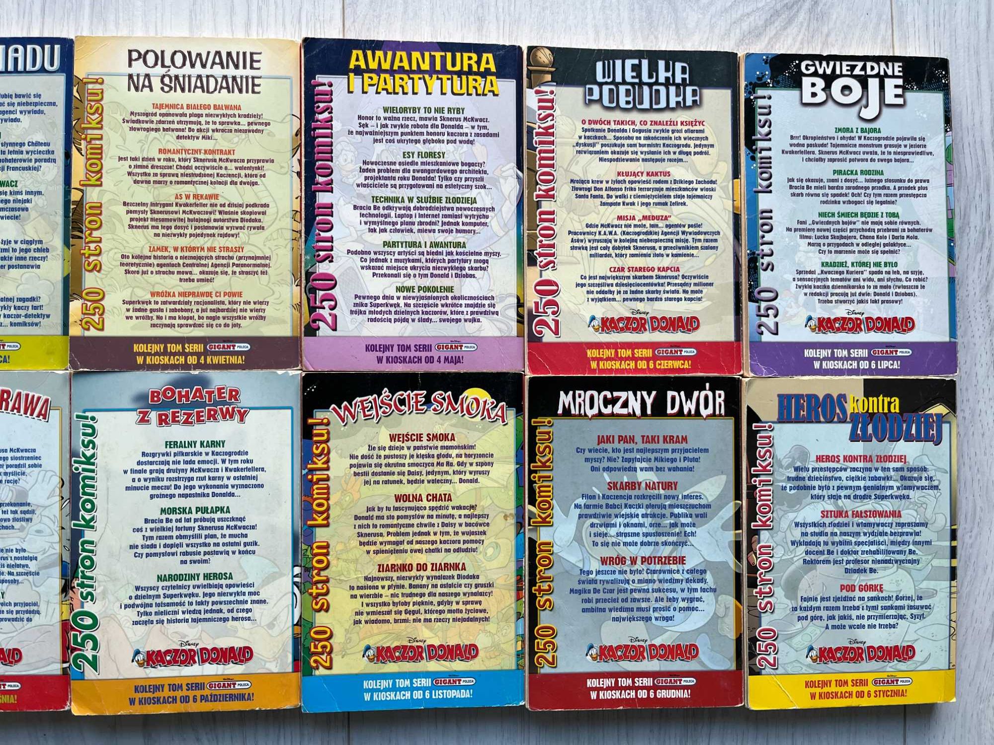 Komiks Gigant Cały Rok 2005 12 sztuk numery 49-60